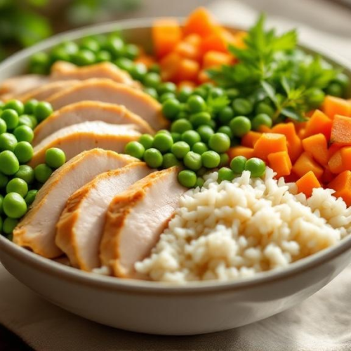 Turkey, Rice & Veg Main Bowl - Fresh Start 30: A Journey To Better Health